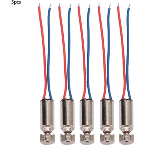 5pcs DC 3V DC Micro Vibration Motor Cellphone Coreless Vibration Motor 11.2x3.2mm DC1.5-3V Motors & Parts