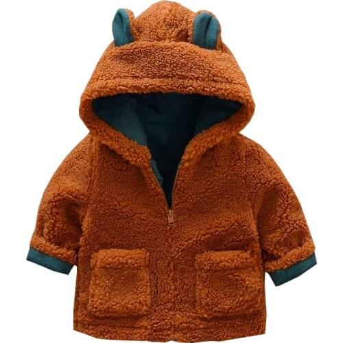 2021 new Children Spring/autumn Long Sleeve Zipper Jacket Unisex Baby Cartoon Clothes winter Casual Hooded Coat Windproof Tops