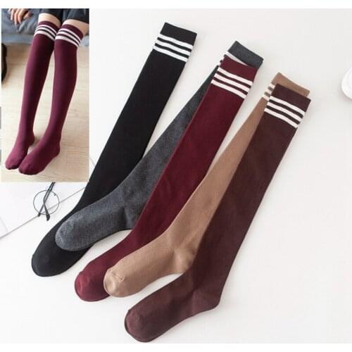 New Sale Students Womens Girls Socks Long Stockings Winter Warm Socks Fashion Socks Wholesale Long Socks Color Womans Socks