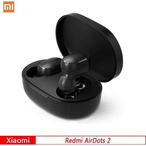 Original Xiaomi Redmi AirDots 2 In Ear Bluetooth 5.0 Wireless Bass Stereo Earphones Redmi Headphone With Mic