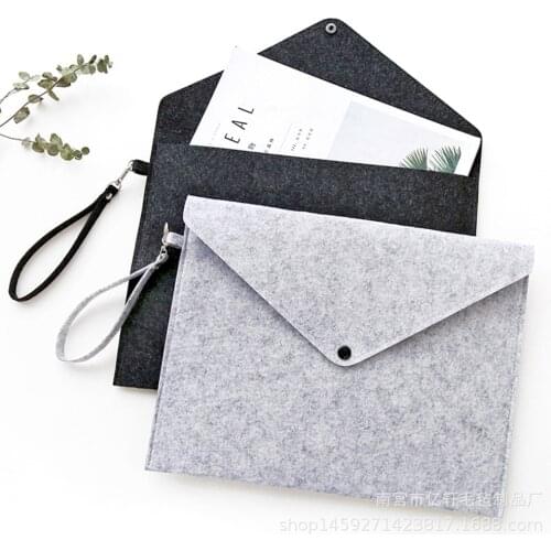File folders-Felt Folder Expanding File Folder Paper Portfolio Case Letter Envelope A4 Folders