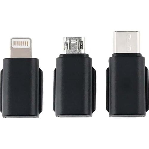 Adapter Connector Micro USB For OSMO Pocket Smartphone Type-C Mount Holder Bike Bracket Compatible with DJI OSMO Pocket Handheld