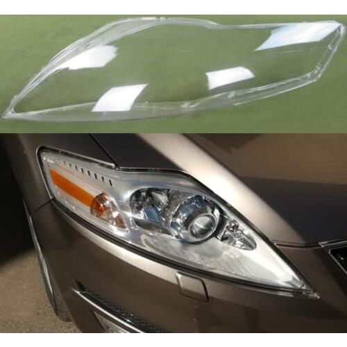 Fit For Ford Mondeo 2007-2012 Left High Transparent Headlight Glass Cover 1pcs high quality Car modification accessories