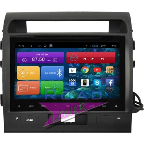 Roadlover Android 7.1 Car DVD GPS Navi Magnitol For Toyota Land Cruiser 200 2007 2008 2009 2010 2011 2012 2013 2014 2015 Stereo
