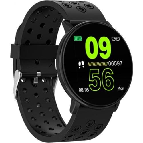 L8 1.3Inch Round Screen Smart Watch Heart Rate Blood Pressure Sleep Monitor IP67 Waterproof Pedometer Smart Bracelet for Sports