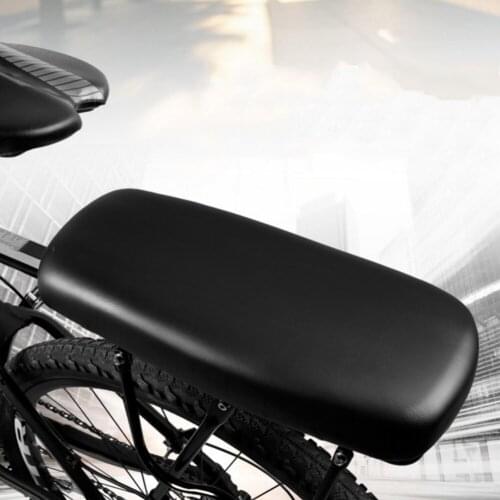 Thick Bicycle Seat Shelf Rear Cushion Waterproof Comfort Sporty Cover Gel