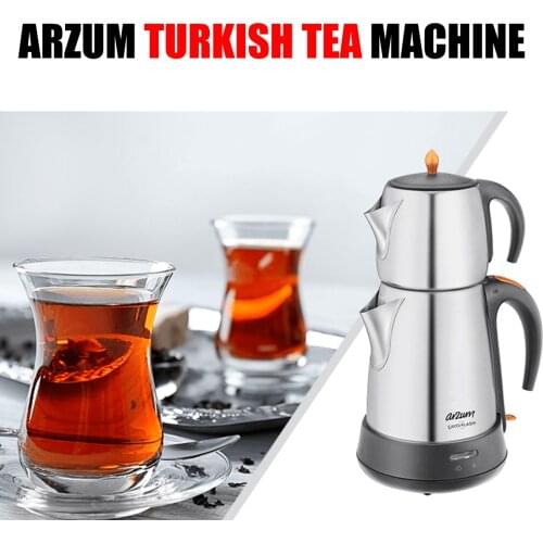 Arzum Turkish Tea Machine 1.8L with gift Turkish Tea