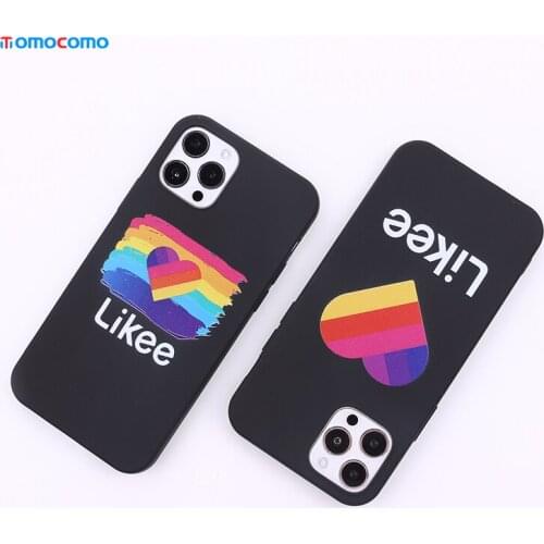 LIKEE Funny Cat Bear Love Heart Protection Phone Coque For iPhone 11 12 Pro Mini 7 8Plus X XS XR Max Silicone Telephone Funda