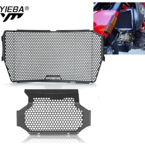 Motorcycle Radiator Grille Guard Cover Oil Cooler Protector Engine Guard For Ducati Hypermotard 950 / RVE / SP 2019 2020 2021