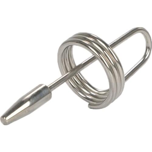 1pc Penis Glans Catheters Sex Toy Metal Horse Eye Stick Penis Plug Urethral Dilators for Comrades Adult Game Sex Product