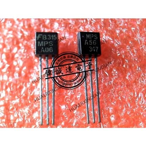 1Pieces New Original MPSA06 MPS A06 MPSA56 MPS A56 TO-92 In Stock Real Picture