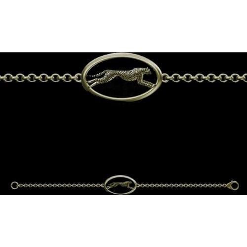 Running Cheetah Bracelet Leopard Jewelry