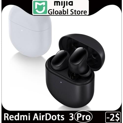 Xiaomi Redmi AirDots 3 Pro Bluetooth Earbuds TWS Headset with Qi Wireless Charging 35dB Active Noise Cancellation Earphone