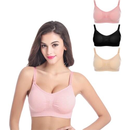 Sexy Wire Free Female Maternity Nursing Clothing Bras Breastfeeding Women Pregnancy Underwear Breast Feeding Top Lingerie