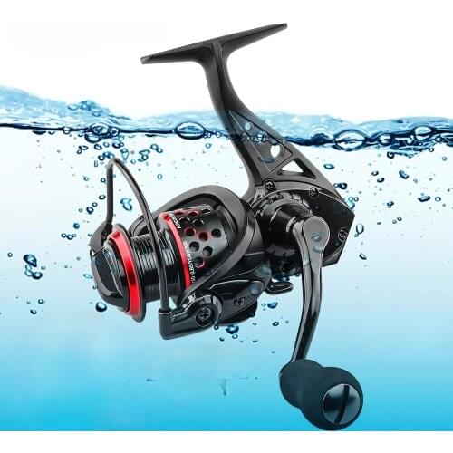 Ashconfish Fishing Reel carp 8BB All Metal Spool 5.0:1 gear ratio Spinning Reel 8KG Max Drag coils 2000-7000H for saltwater