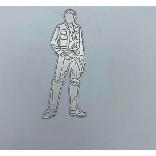 Gorilla warrior 2 Metal Cutting Dies Stencils Scrapbooking Decorative Embossing Folder Carbon Steel Paper Card DIY