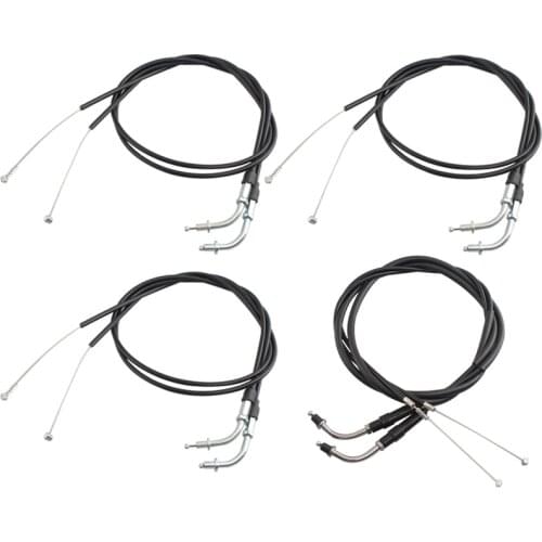 Motorcycle 90 110 130 150 CM Length Steel Throttle Cable Wires For Harley Sportster XL 1200 883 Dyna Softail Road King Models