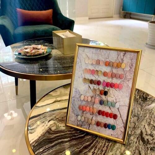 Marble Magnet False Nail Color Card Color Display Chart Nail Art Gel Polish Board Varnish Practice Manicure Eyelash Makeup Tool