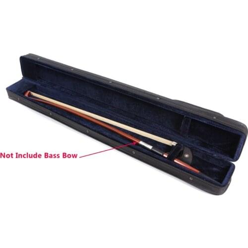 New Upright double bass Bow Case Bow Bag Hold 2 pcs bow Hard Case light Strong