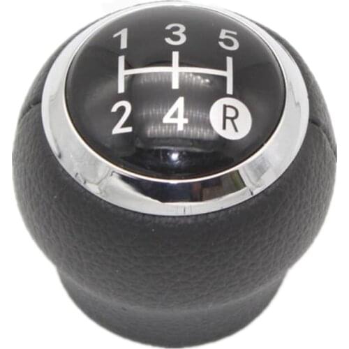 5 Speed Gear Stick Shift Knob Leather Cover For Toyota Yaris XP90 2005 2006 2007 2008 2009 2010 2011 2012 2013 Car-Styling