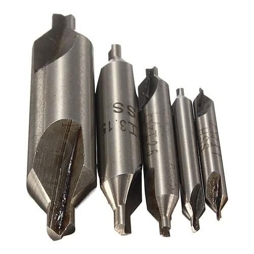 Hand Drill Limited Ferramentas Marcenaria Herramientas 60 Degree Bit Hss Combined Center Drills Countersinks Set Tool