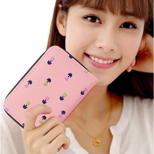 2019Women Wallet Organ Card Holder Lady Fashion Multi Business Card Bag Zipper Coin Purse Card Sleeve Female Organizer Men Purse