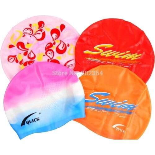 QUICK Silicone Swimming Cap