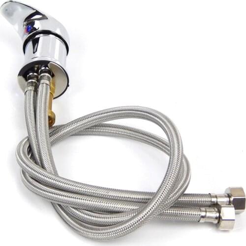 Salon Spa Beauty Shampoo Bowl Sink Hair Salon Building Materials Accessories Bathroom Hot Cold Faucet Spray Hose Replacement Set