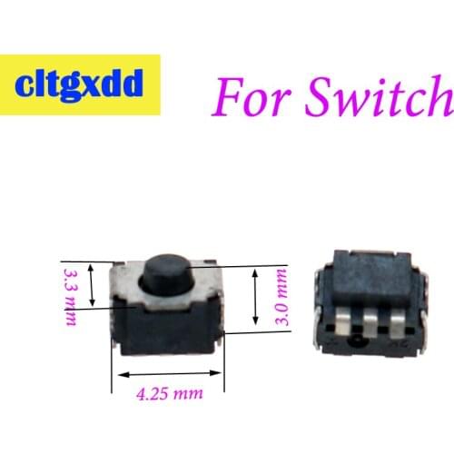 Cltgxdd 50pcs/lot LR LB RB Micro Switch Button Microswitch Buttons For 2DS 3DS 3DSXL 3DSLL NEW 3DS 3DSXL 3DSLL Switch Button