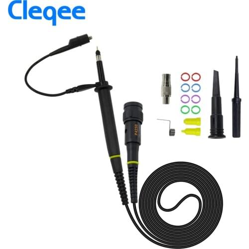 Cleqee P4250 1PCS Oscilloscope Probe 100:1 250MHz 2KV Withstand High Voltage For Oscilloscope