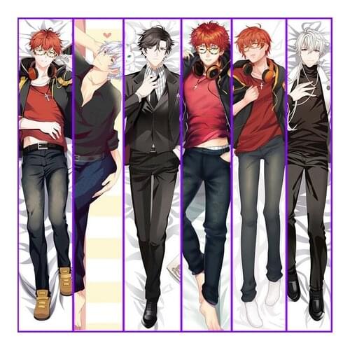 Hot Game Mystic Messenger 707 Luciel Choi Dakimakura Ot Cosplay Pillow Case BL Hugging Body Dakimakura Pillow Cover Cushion Gift