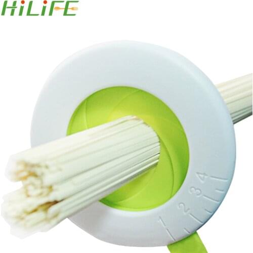 HILIFE Pasta Noodle Measuring Tool Plastic Controller Tool Adjustable Spaghetti Measure