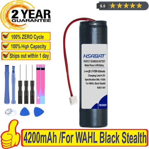 Top Brand 100% New Battery for WAHL Black Stealth, Chrome,Cordless Magic Clip,Senior Cordless,Sterling 4,Super Taper Cordless