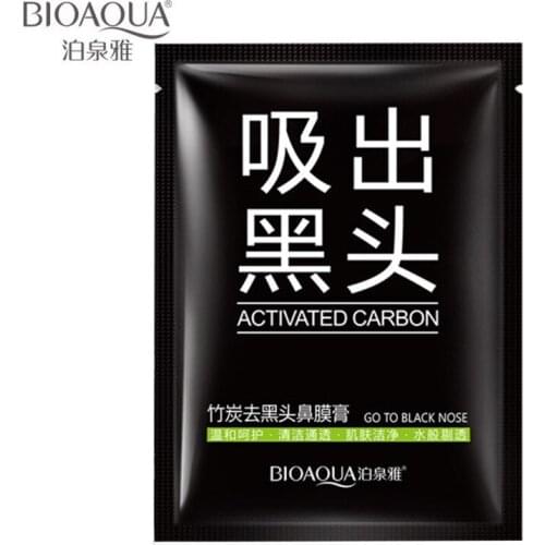 Bamboo Charcoal Mask Blackhead Acne Removal Pore Cleansing Nose OEM ODM