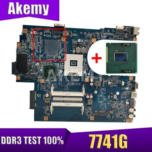 Laptop Motherboard For Acer aspire 7741 7741Z 7741G 7741ZG Main Board MBPT501001 48.4HN01.01M HM55 DDR3