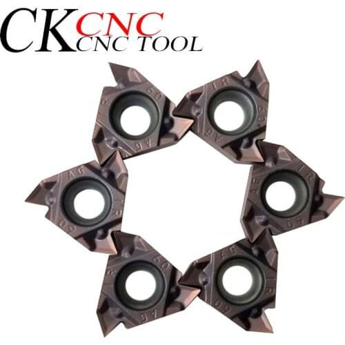 MMT16ER AG60 VP15TF MMT16IR AG60 VP15TF carbide inserts Thread cutting lathe tools milling tool For processing stainless steel
