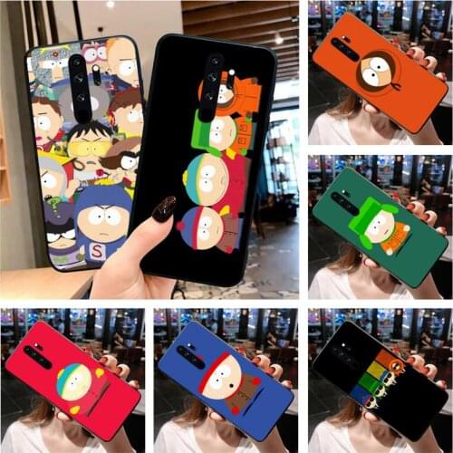 Cartoon S-South Parks Phone Case for Redmi 9A 8A 7 6 6A Note 10 9 8 8T Pro Max Redmi 9 K20 K30 Pro