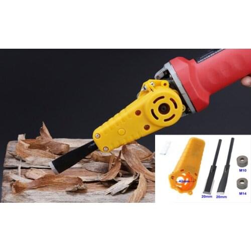 New Electric Carving Chisel Wood Chisel Carving Tool Kit for M10 M14 Angle Grinder DIY Carpenter Kit Woodworking Tools