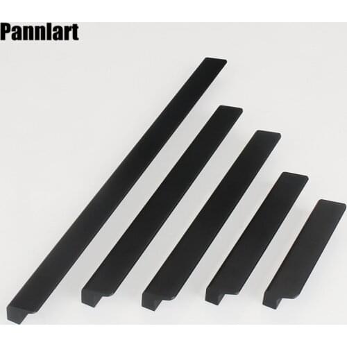 Pannlart 1 Pc Gold Color Long Handles Aluminum Alloy Cabinet Door Handles Drawer Pulls Kitchen Cupboard Door Furniture Handle