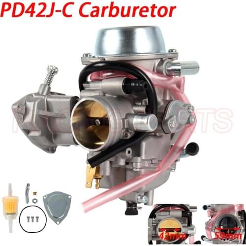 PD42J-C 42mm Carburetor Carb Throttle Base Cover Rubber Gasket For Yamaha YXR660 YXR 660 2004-2007 ATV