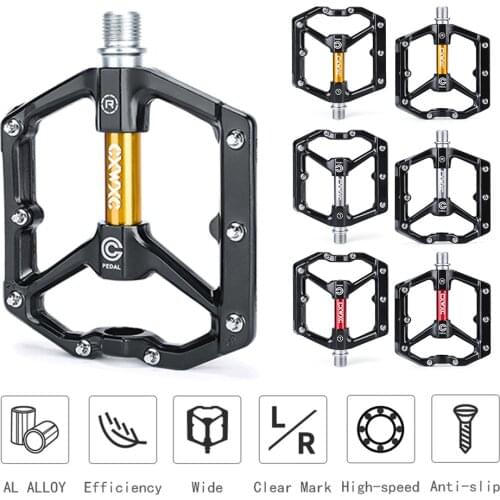Ultralight 3 Bearings Pedal Bicycle Bike Pedal Anti-slip Footboard Bearing Quick Release Aluminum Alloy Bike Accessories