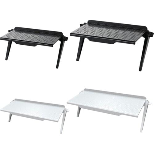 Adjustable Screen Top Shelf Computer Monitor Desktop Screen Top Shelf TV Organizer Holder Home Office Storage Rack Shelf