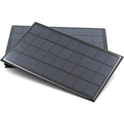 Solar Panel 6V 9V 18V Mini Solar System DIY For Battery Cell Phone Chargers Portable 2W 3W 4.5W 6W 10W 20W Solar Cell
