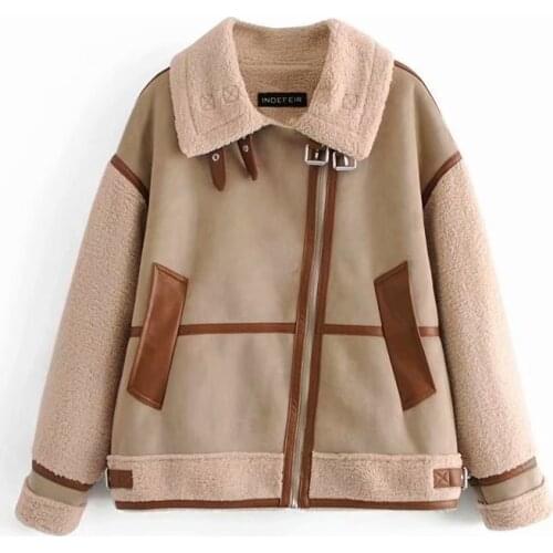 Vee Top Women's Suede Jackets