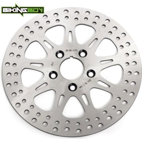 BIKINGBOY Rear Brake Disc Rotor Disk FXR Super Glide FLST Heritage FLSTF Fat Boy FXSTC Custom FXSTS Springer 94 95 96 97 98 99