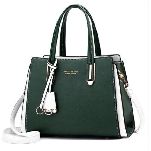 2021 Large Capacity Ladies Handbag New Fashion Shoulder Bag High Quality Leather Messenger Bag Luxury Tote Portable Shopping Bag