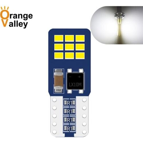 100PCS Car LED T10 Led Canbus W5W Led Bulbs 168 194 18 SMD 2016 LED Dome Reading Lamp Interior Lights Auto 12-24v