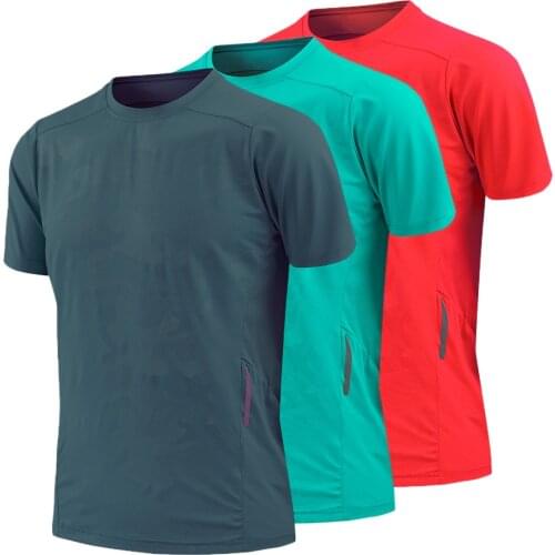 2021 Polyester Mens T-Shirt Compression Short Sleeve Workout Fitness Running T-Shirt Breathable T Shirt For Men Gym Sport Shirt