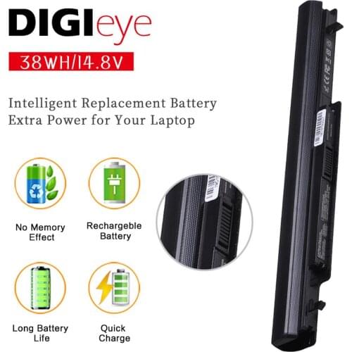 2600mAh A41-K56 Laptop Battery for ASUS A46 A56 E46 K46 K56 R405 R505 R550 S40 S46 S505 S550 S56 U48 U58 V550 A31-K56 A32-K56