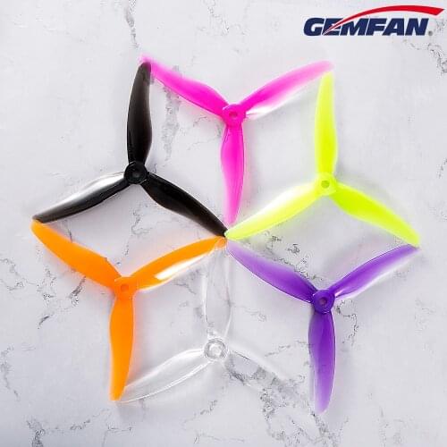 4pcs/2pairs Gemfan Windancer 51433 5inch 3 blade/ tri-blade Propeller Props CW CCW Compatible T-motor for FPV Racing Drone